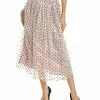 Anne Klein Flocked Mesh Skirt Women -Dresses shop 1050417461 RLLD 1