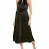 Anne Klein Twisted Halter Midi Dress Women -Dresses shop 1050474038 RLLD 1