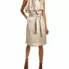 Halston Heritage Satin Trench Dress Women -Dresses shop 1050803548 RLLD 1