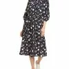 Nicole Miller Raglan Midi Dress Women -Dresses shop 1050843687 RLLD 1