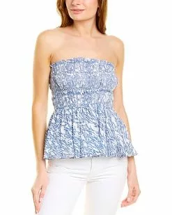 Ash & Eden Uka Ruched Blouse Women