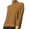 Lilla P 3/4 Sleeve Boxy Mock Neck Sweater Women -Dresses shop 1411056439 RLLD 1