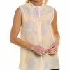St. John Floral Print Silk Top Women -Dresses shop 1411070128 RLLD 1
