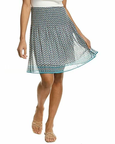 Max Studio Printed A-Line Skirt Women 3 Max Studio Printed A-Line Skirt Women