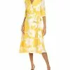 Gracia V-Neck Flower Wrap Dress Women -Dresses shop 1411099961 RLLD 1