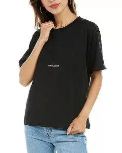 Saint Laurent Rive Gauche T-Shirt Women