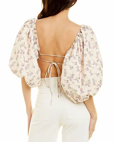 70/21 Lantern Sleeve Top Women 4 70/21 Lantern Sleeve Top Women - Image 2