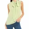 St. John Carf Neck Silk Top Women -Dresses shop 1411132565 RLLD 1