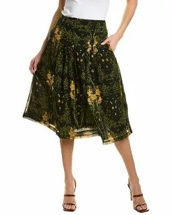 Samantha Sung Zelda Wool Skirt Women