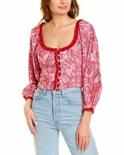 FREE PEOPLE Dare Me Blouse Women