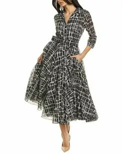 Samantha Sung Aster A-Line Dress Women