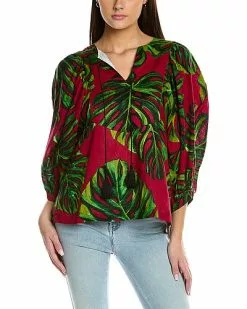 Samantha Sung Anastasia Linen Top Women