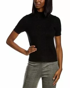 St. John Metallic Sweater Women