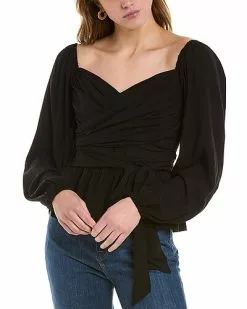 BCBGMAXAZRIA Woven Top Women