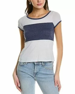 Chaser Blocked Jersey Football T-Shirt Women