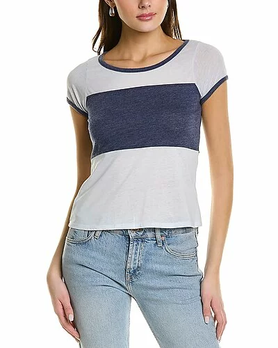 Chaser Blocked Jersey Football T-Shirt Women 3 Chaser Blocked Jersey Football T-Shirt Women