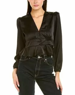 1.STATE Peplum Top Women