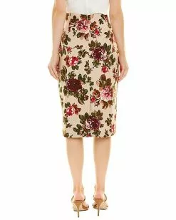 Samantha Sung Chloe Wool & Silk-Blend Skirt Women -Dresses shop 1411225333 RLLD 2