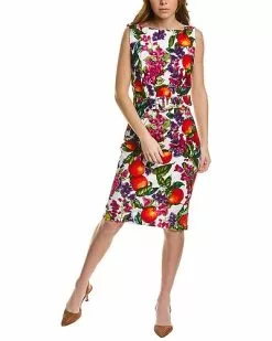 Samantha Sung Celine Sheath Dress Women