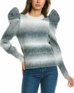 Design History Puff Sleeve Sweater Women