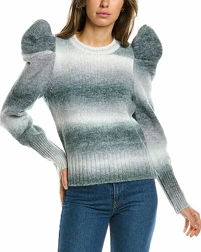 Design History Puff Sleeve Sweater Women 3 Design History Puff Sleeve Sweater Women