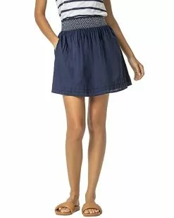 Lilla P Smocked Waist Skirt Women