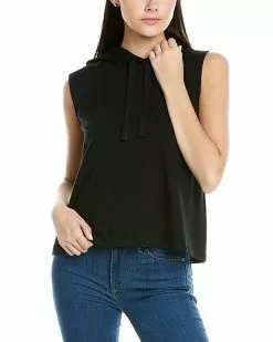EILEEN FISHER Leeveless Hooded Top Women
