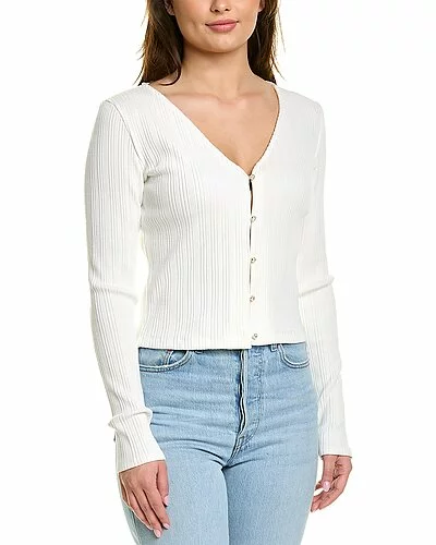 Vince Pearl Button Cardigan Women 3 Vince Pearl Button Cardigan Women