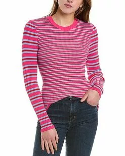 Carolina Herrera Rib Knit Top Women