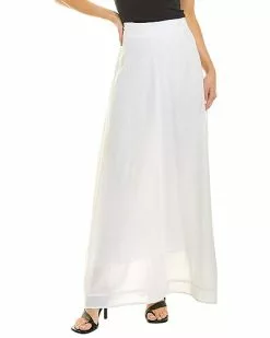 Splendid Sunset Linen-Blend Maxi Skirt Women