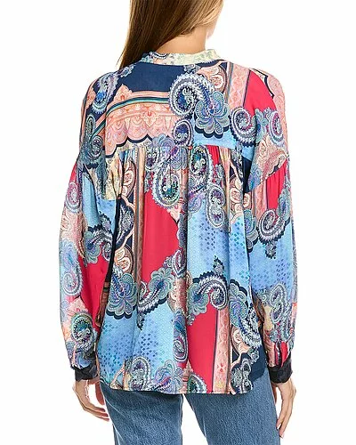 Johnny Was Onda Button Down Shirt Women 4 Johnny Was Onda Button Down Shirt Women - Image 2