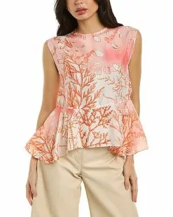 STELLA MCCARTNEY Alanda Silk Top Women