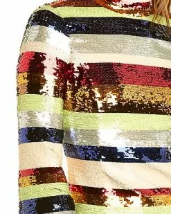 Alice + Olivia Mailynn Sequin Mini Dress Women -Dresses shop 1411412045 RLLD 3