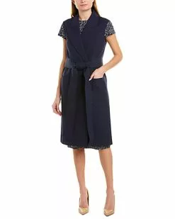 Michael Kors Collection Wool-Blend Coat Dress Women