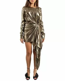 Saint Laurent Lk Mini Dress Women