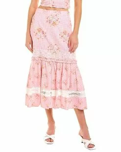 LoveShackFancy Arla Skirt Women