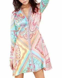 Hale Bob Silk-Blend Dress Women