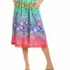 Johnny Was Rainbow Field Paperbag Skirt Women -Dresses shop 1411489493 RLLD 1