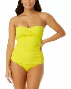 Anne Cole Twist Front Bandeaukini Top Women