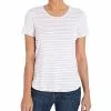 Three Dots Novelty Stripe T-Shirt Women -Dresses shop 1411532855 RLLD 1