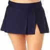 Anne Cole Banded Side Slit Swim Skirt Women 2 Anne Cole Banded Side Slit Swim Skirt Women -Dresses shop 1411534180 RLLD 1