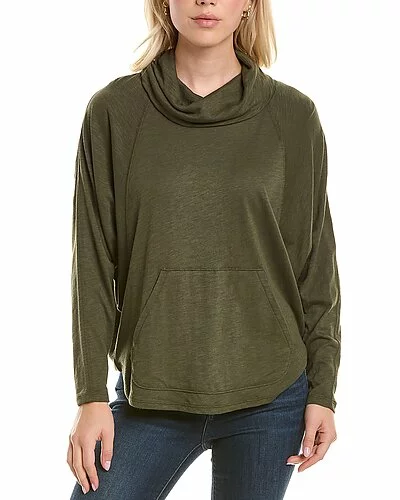 Lilla P Oversized Cowl Neck Top Women 3 Lilla P Oversized Cowl Neck Top Women
