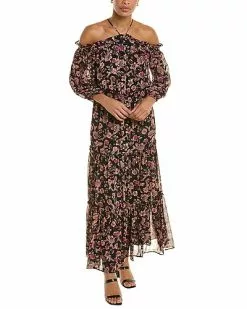 1.STATE Blouson Maxi Dress Women
