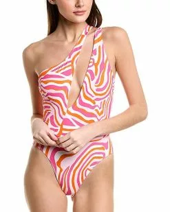 Solid & Striped The Issi One-Shoulder One-Piece Women