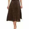 Max Studio Pleated Midi Skirt Women -Dresses shop 1411612740 RLLD 1