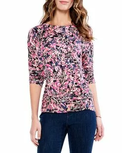 NIC+ZOE Kaleidoscope Top Women