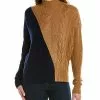Scott & Scott London Colorblock Wool & Cashmere-Blend Sweater Women -Dresses shop 1411633907 RLLD 1