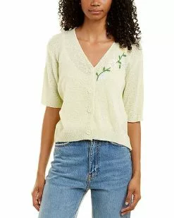 Beulah Embroidered Cardigan Women