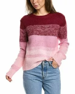 Lea & Viola Ombre Wool-Blend Sweater Women