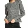 Design History Peplum Alpaca & Wool-Blend Pullover Women -Dresses shop 1411753813 RLLD 1
